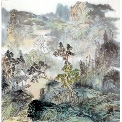 Chinese Landscape Painting - CNAG011893
