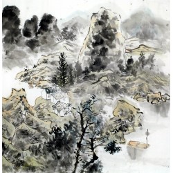 Chinese Landscape Painting - CNAG011896