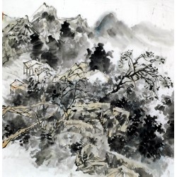 Chinese Landscape Painting - CNAG011898