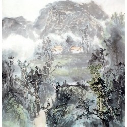 Chinese Landscape Painting - CNAG011899
