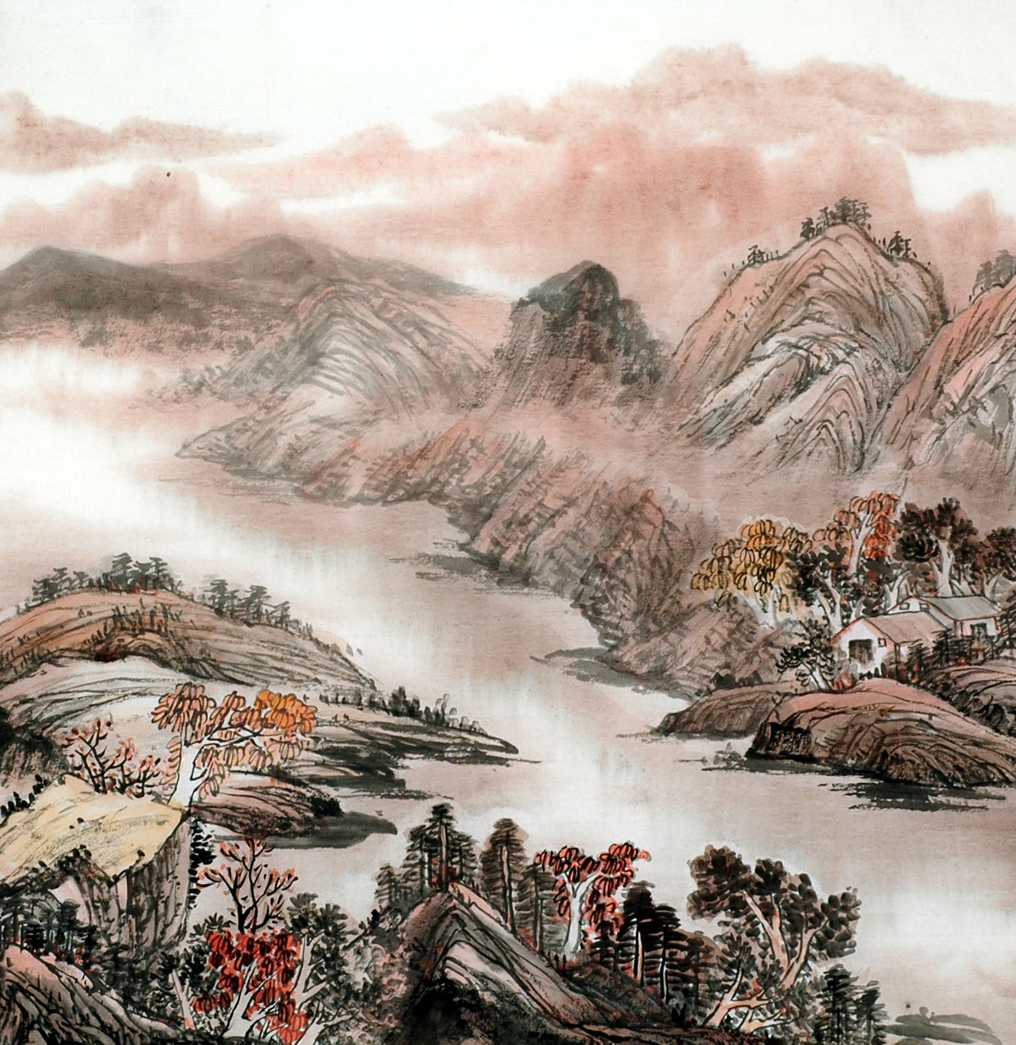 Chinese Landscape Painting - CNAG011900
