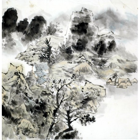 Chinese Landscape Painting - CNAG011901
