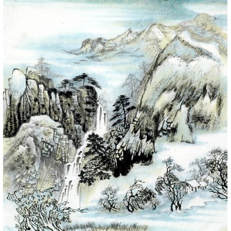 Chinese Landscape Painting - CNAG011902