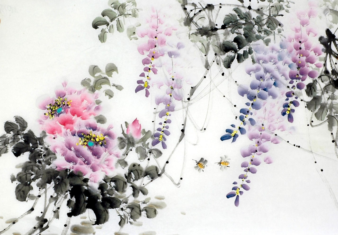 Chinese Flowers&Trees Painting - CNAG011917