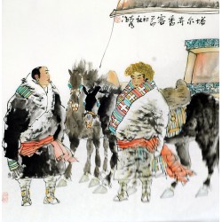 Chinese Figure Painting - CNAG011919