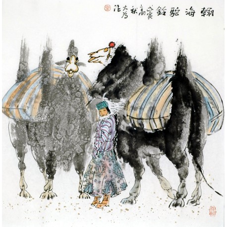Chinese Figure Painting - CNAG011921
