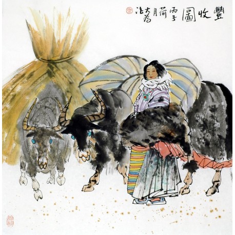 Chinese Figure Painting - CNAG011924