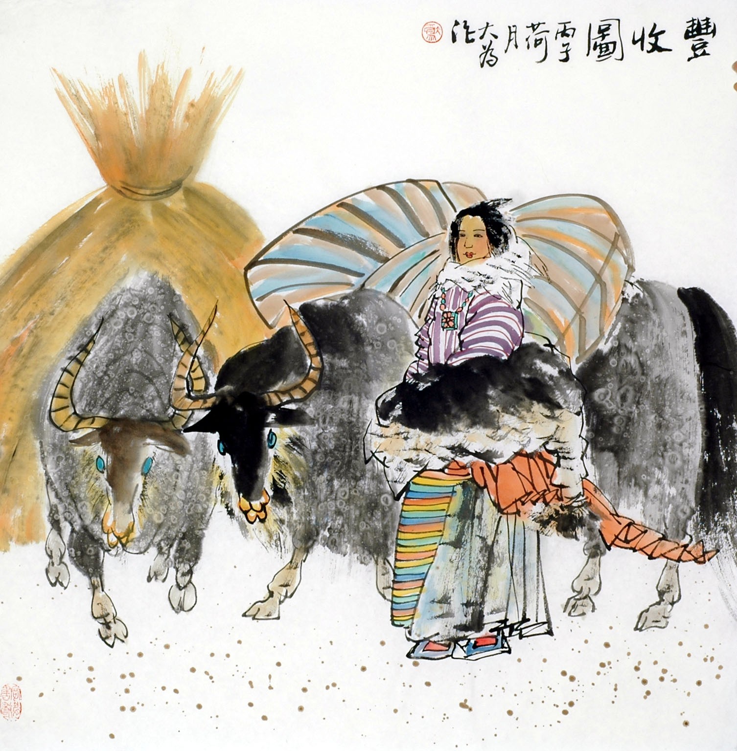 Chinese Figure Painting - CNAG011927