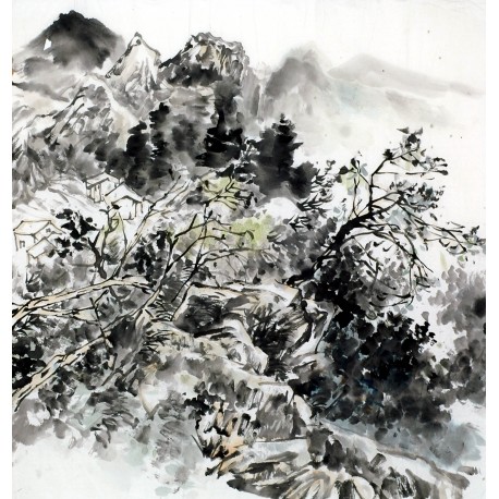 Chinese Landscape Painting - CNAG011930