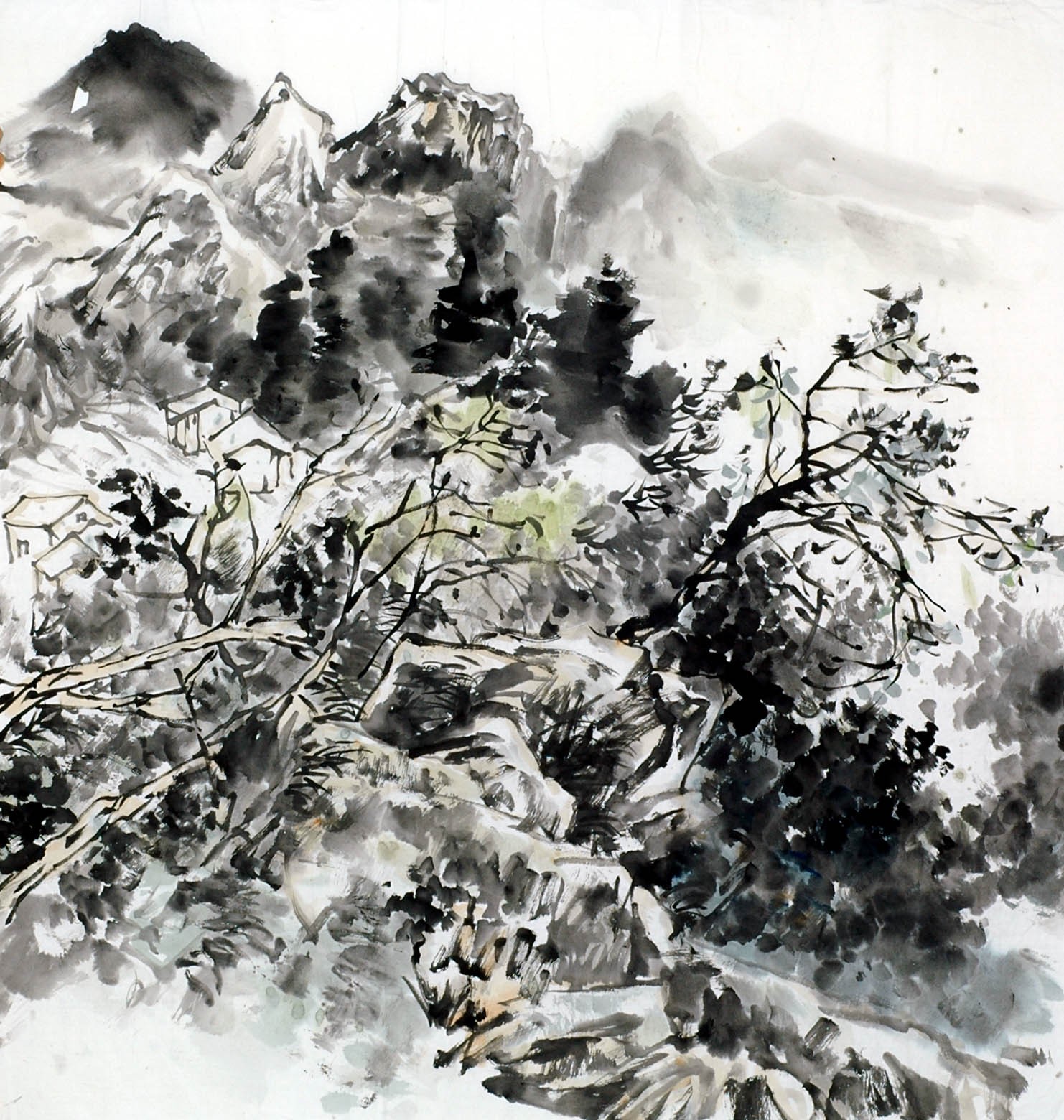 Chinese Landscape Painting - CNAG011930