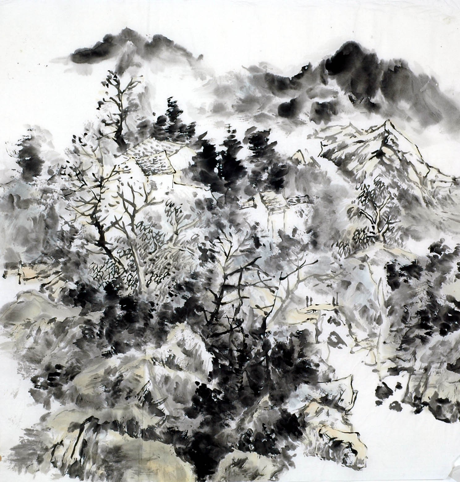 Chinese Landscape Painting - CNAG011931