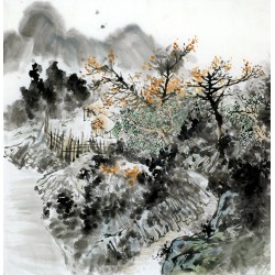 Chinese Landscape Painting - CNAG011932