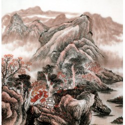 Chinese Landscape Painting - CNAG011933