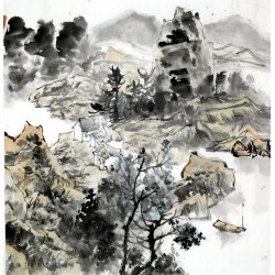 Chinese Landscape Painting - CNAG011937