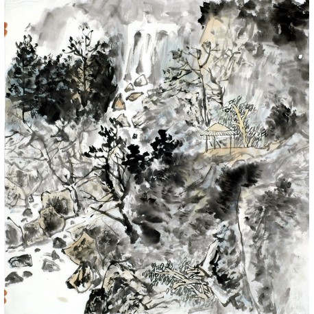 Chinese Landscape Painting - CNAG011940