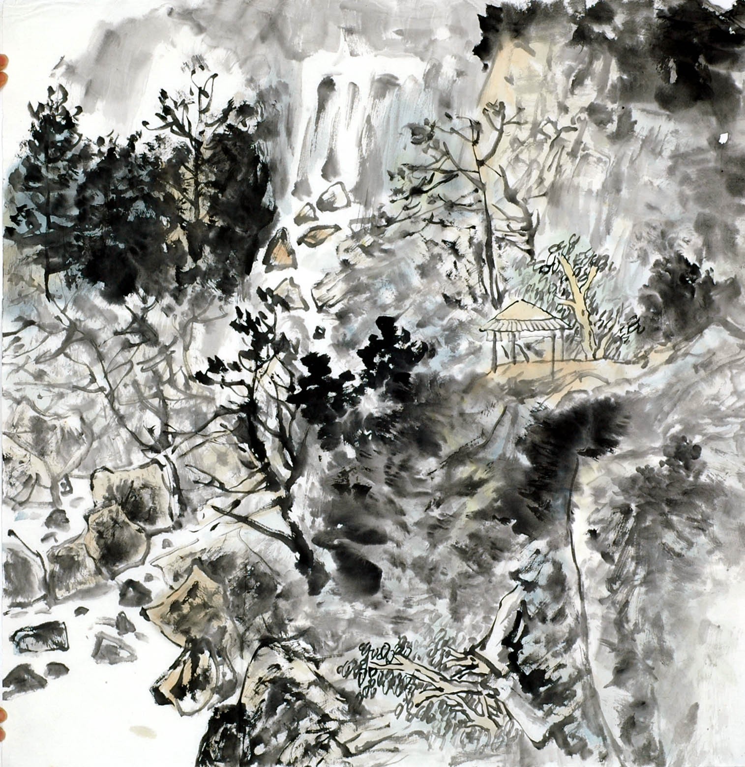 Chinese Landscape Painting - CNAG011940