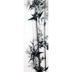 Chinese Ink Bamboo Painting - CNAG011945