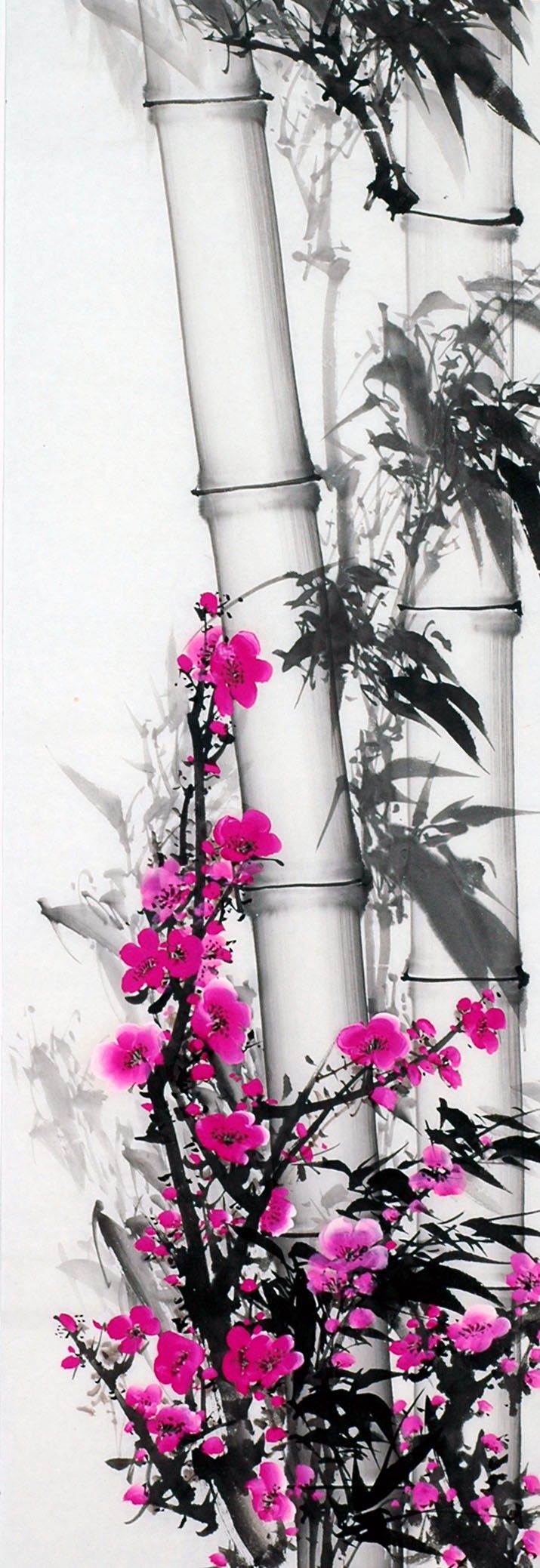 Chinese Ink Bamboo Painting - CNAG011947
