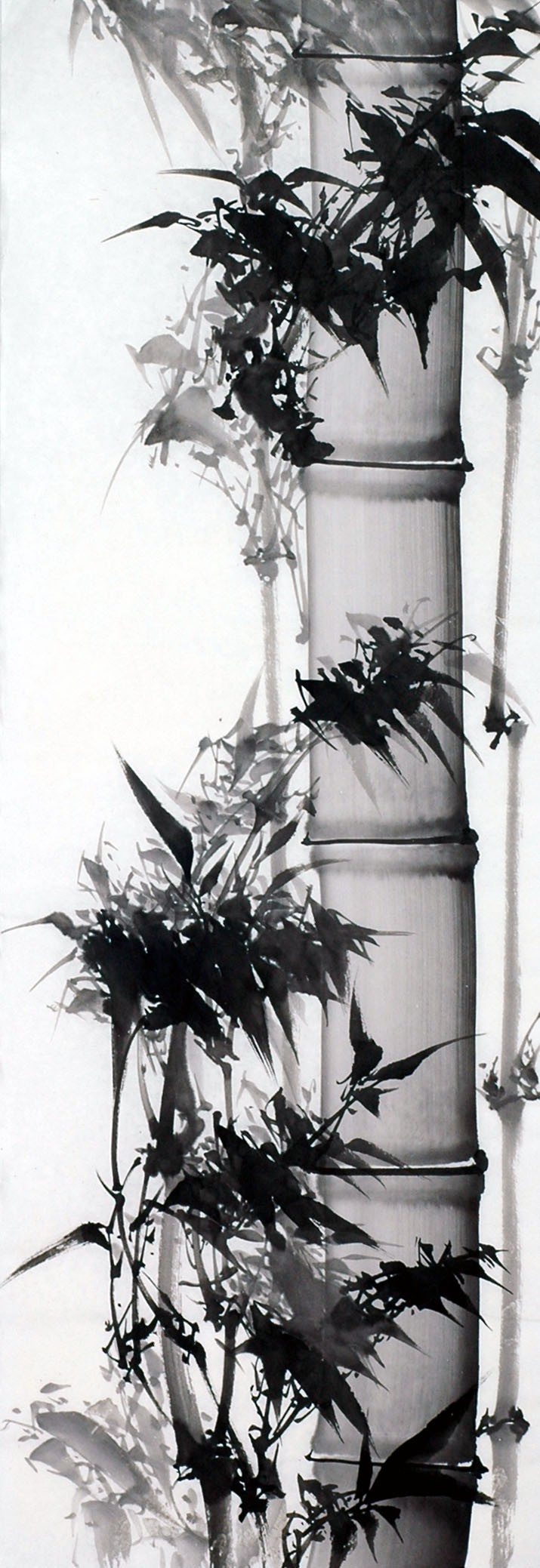 Chinese Ink Bamboo Painting - CNAG011949