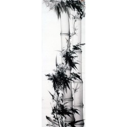 Chinese Ink Bamboo Painting - CNAG011950