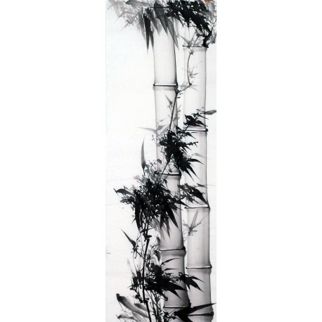 Chinese Ink Bamboo Painting - CNAG011950