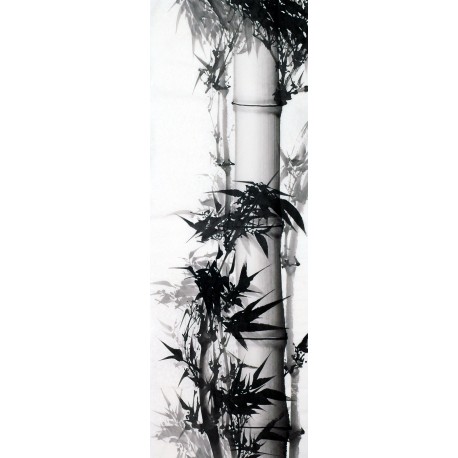Chinese Ink Bamboo Painting - CNAG011953