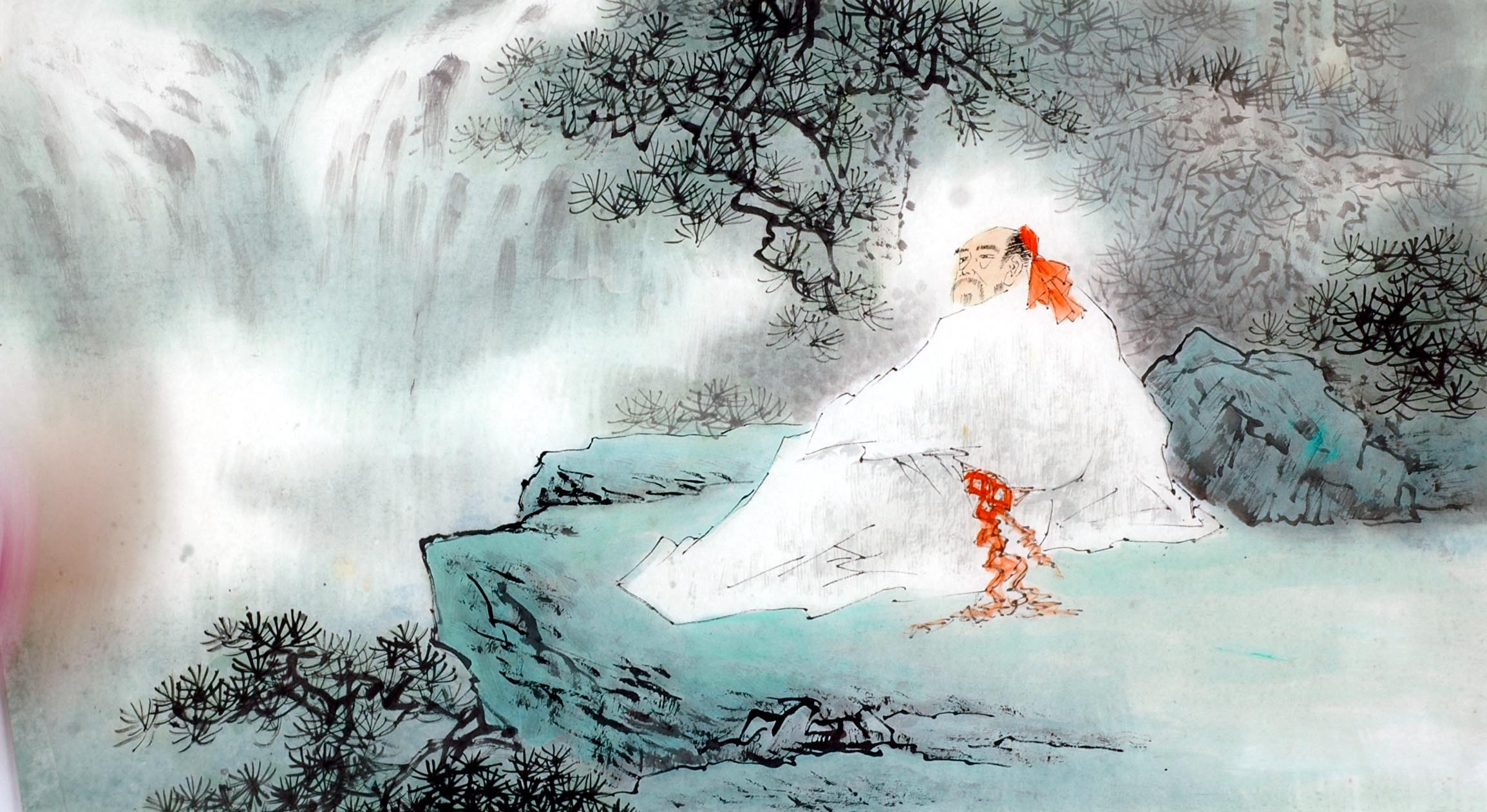 Chinese Figure Painting - CNAG011966