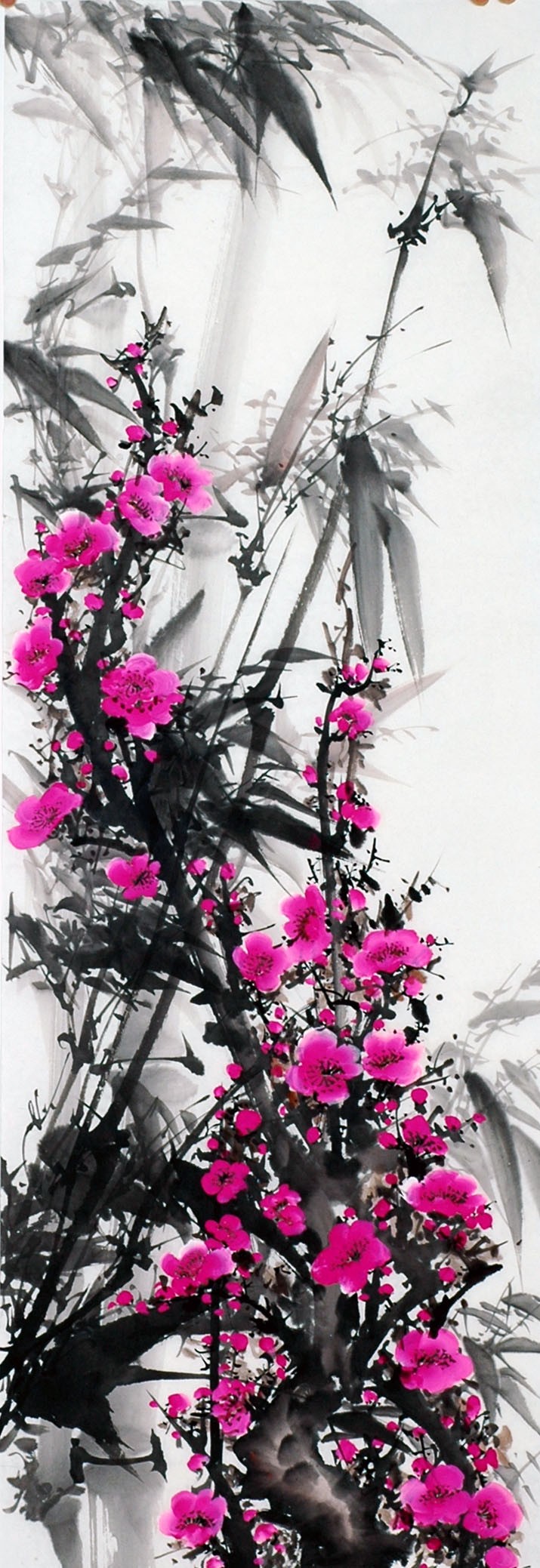 Chinese Ink Bamboo Painting - CNAG011969