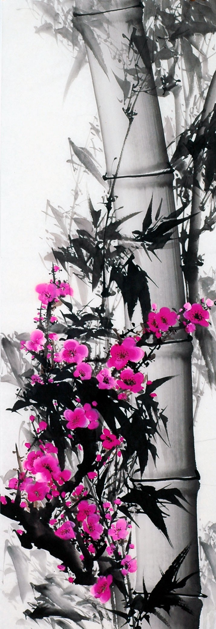 Chinese Ink Bamboo Painting - CNAG011972