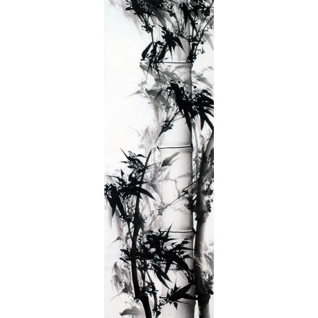 Chinese Ink Bamboo Painting - CNAG011973