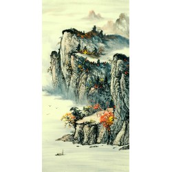 Chinese Landscape Painting - CNAG011975