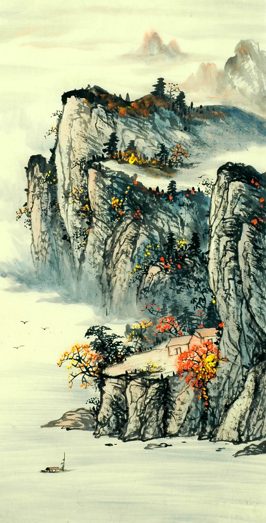 Chinese Landscape Painting - CNAG011975