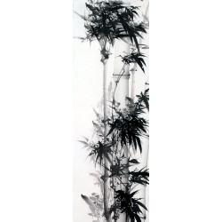 Chinese Ink Bamboo Painting - CNAG011976