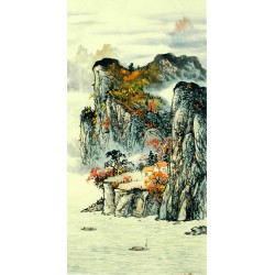 Chinese Landscape Painting - CNAG011978