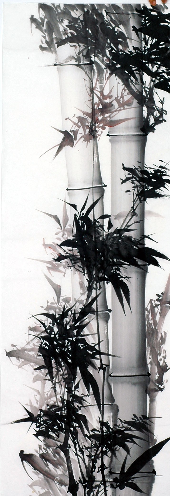 Chinese Ink Bamboo Painting - CNAG011982