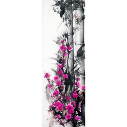 Chinese Ink Bamboo Painting - CNAG011983