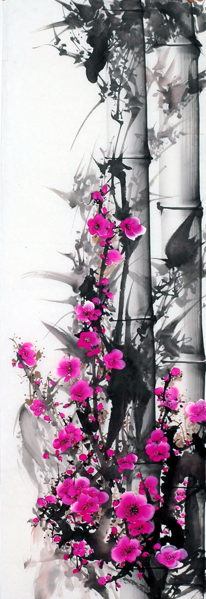 Chinese Ink Bamboo Painting - CNAG011983