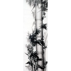 Chinese Ink Bamboo Painting - CNAG011989