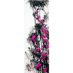 Chinese Ink Bamboo Painting - CNAG011990
