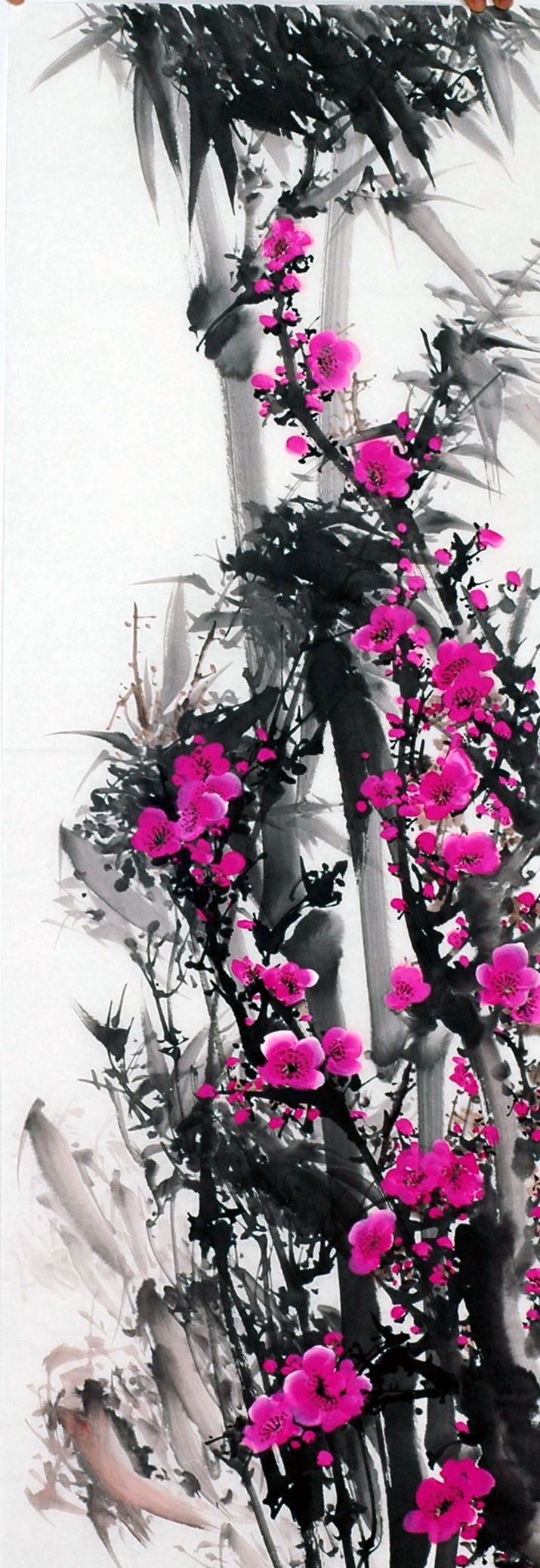 Chinese Ink Bamboo Painting - CNAG011990