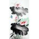 Chinese Lotus Painting - CNAG012002