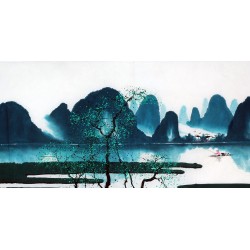Chinese Aquarene Painting - CNAG012005
