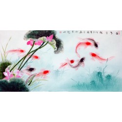 Chinese Fish Painting - CNAG012007