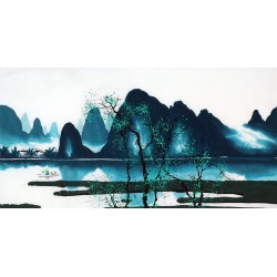 Chinese Aquarene Painting - CNAG012019