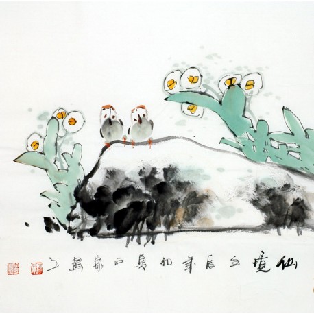 Chinese Flowers&Trees Painting - CNAG012027