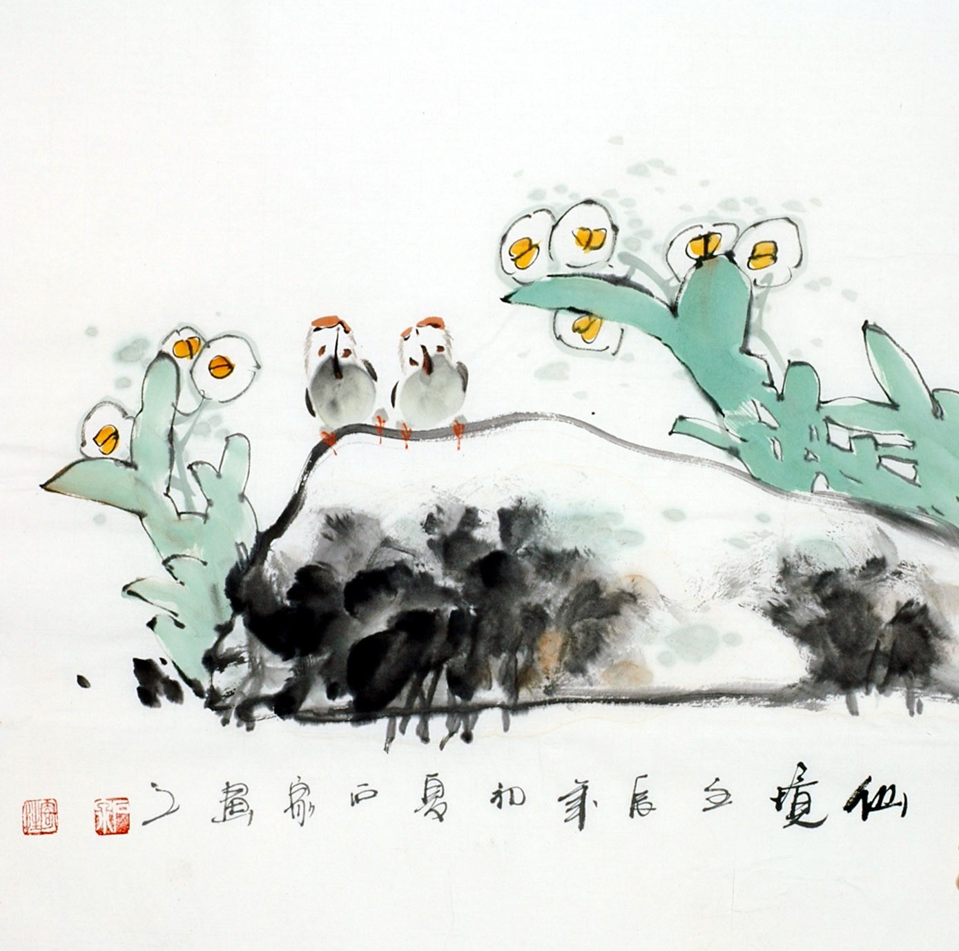 Chinese Flowers&Trees Painting - CNAG012027