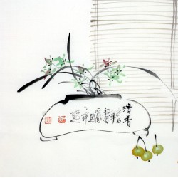 Chinese Flowers&Trees Painting - CNAG012029