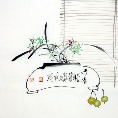 Chinese Flowers&Trees Painting - CNAG012029