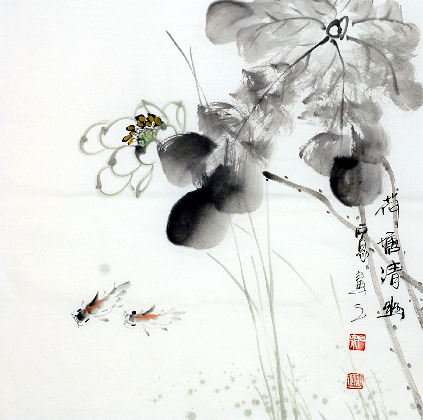 Chinese Flowers&Trees Painting - CNAG012034