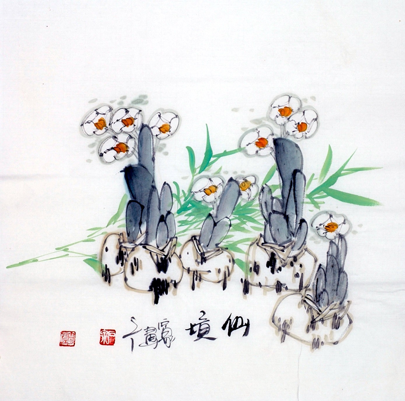 Chinese Flowers&Trees Painting - CNAG012037